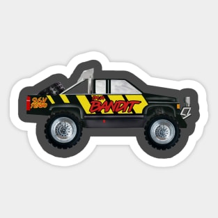 BAJA BANDIT Vintage RC 90s Pickup Truck Classic Toys Sticker